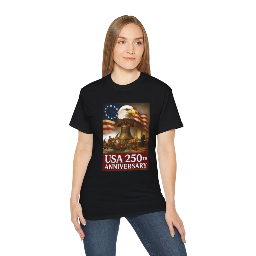 250th USA Anniversary Washington Unisex Ultra Cotton Tee