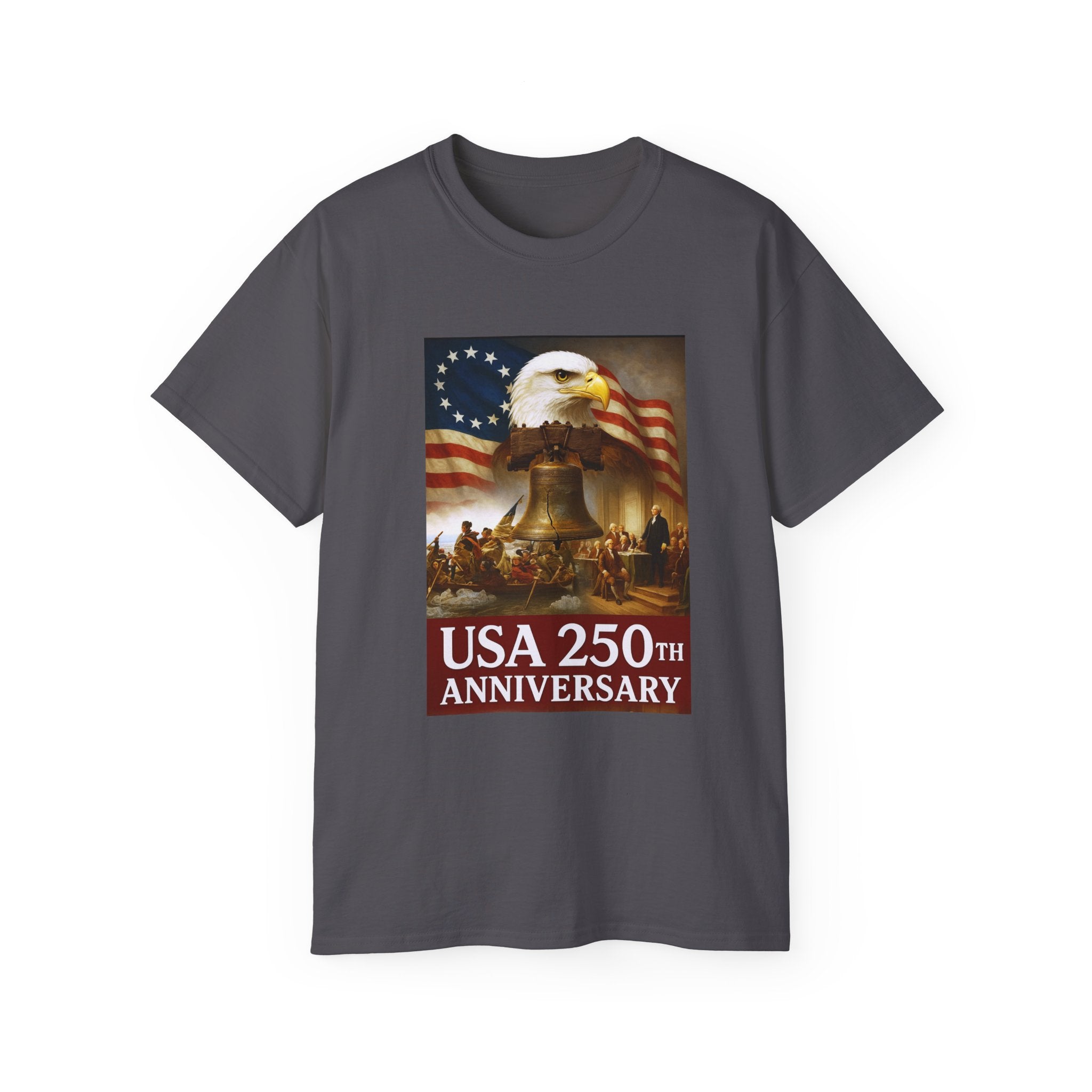 250th USA Anniversary Washington Unisex Ultra Cotton Tee