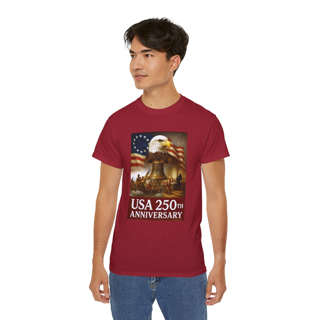 250th USA Anniversary Washington Unisex Ultra Cotton Tee