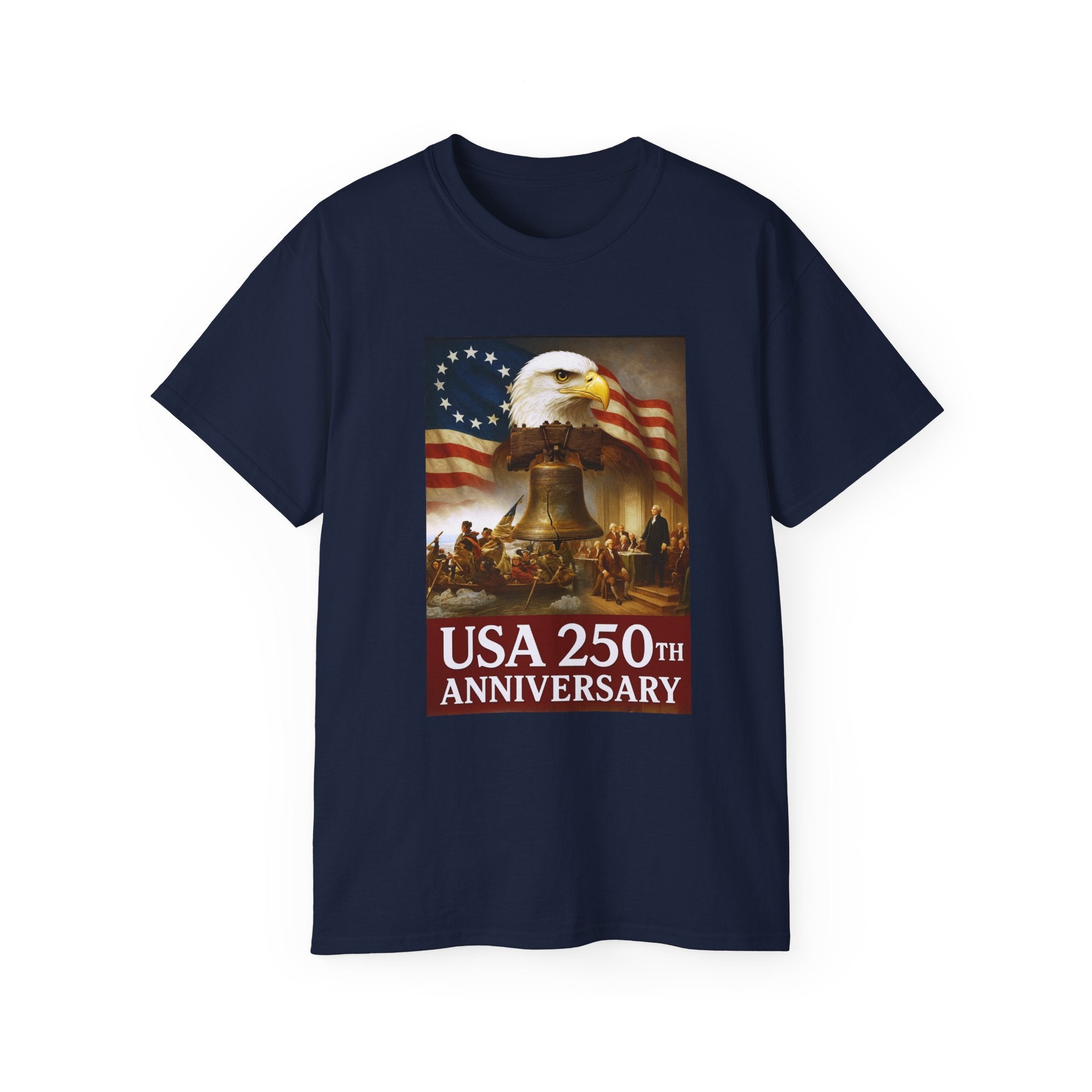 250th USA Anniversary Washington Unisex Ultra Cotton Tee