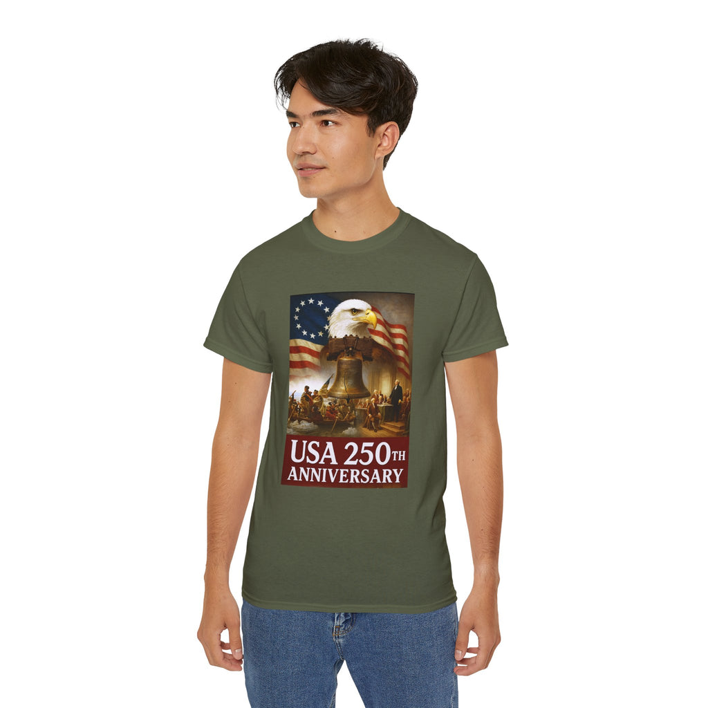 250th USA Anniversary Washington Unisex Ultra Cotton Tee