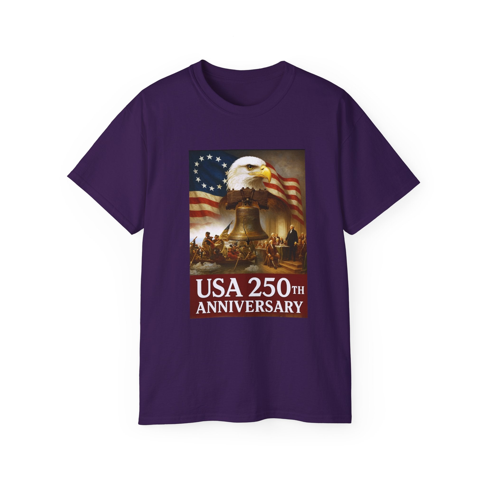 250th USA Anniversary Washington Unisex Ultra Cotton Tee