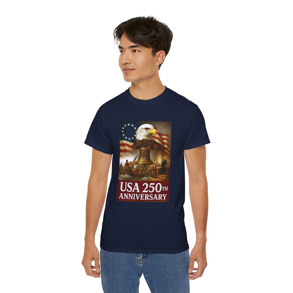 250th USA Anniversary Washington Unisex Ultra Cotton Tee