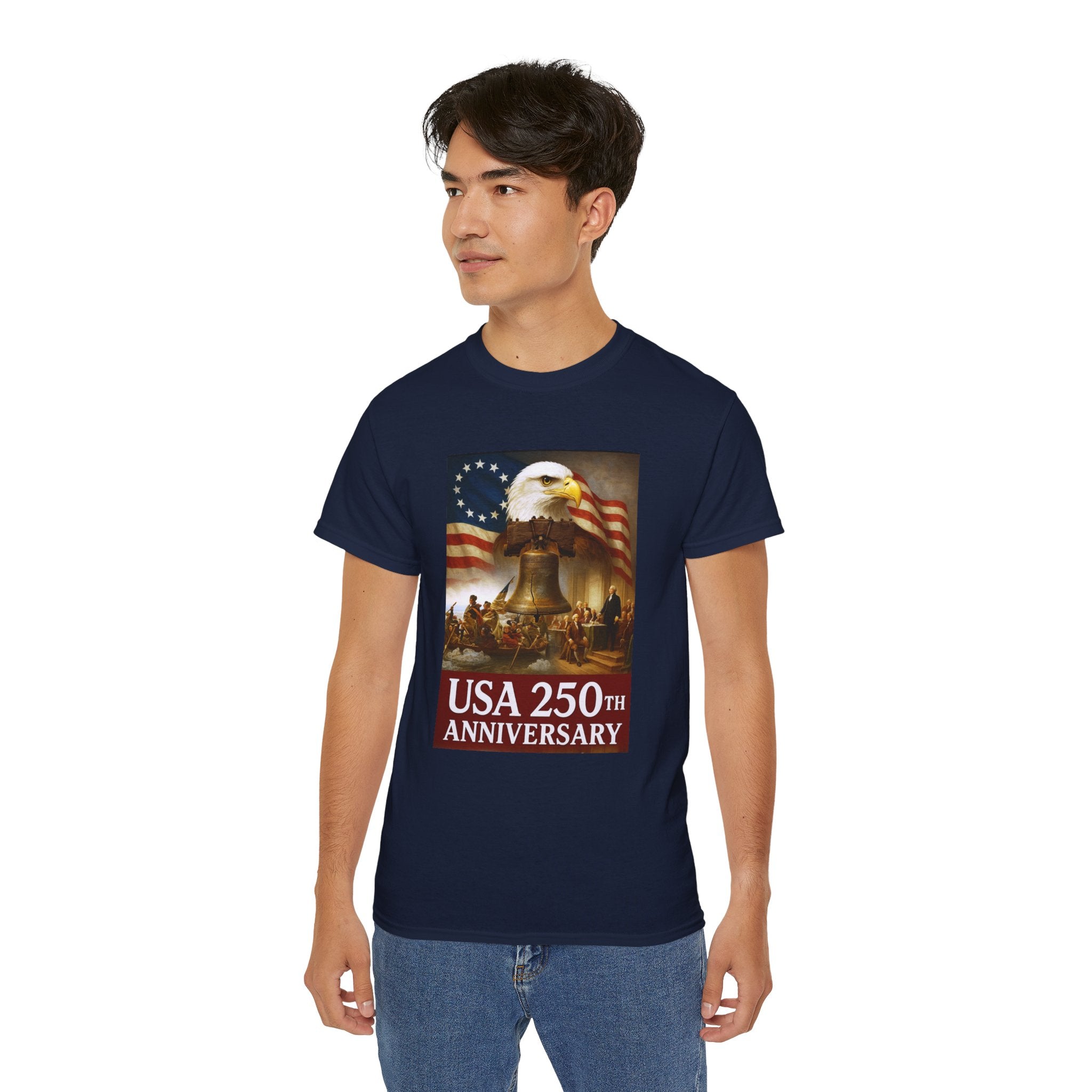 250th USA Anniversary Washington Unisex Ultra Cotton Tee