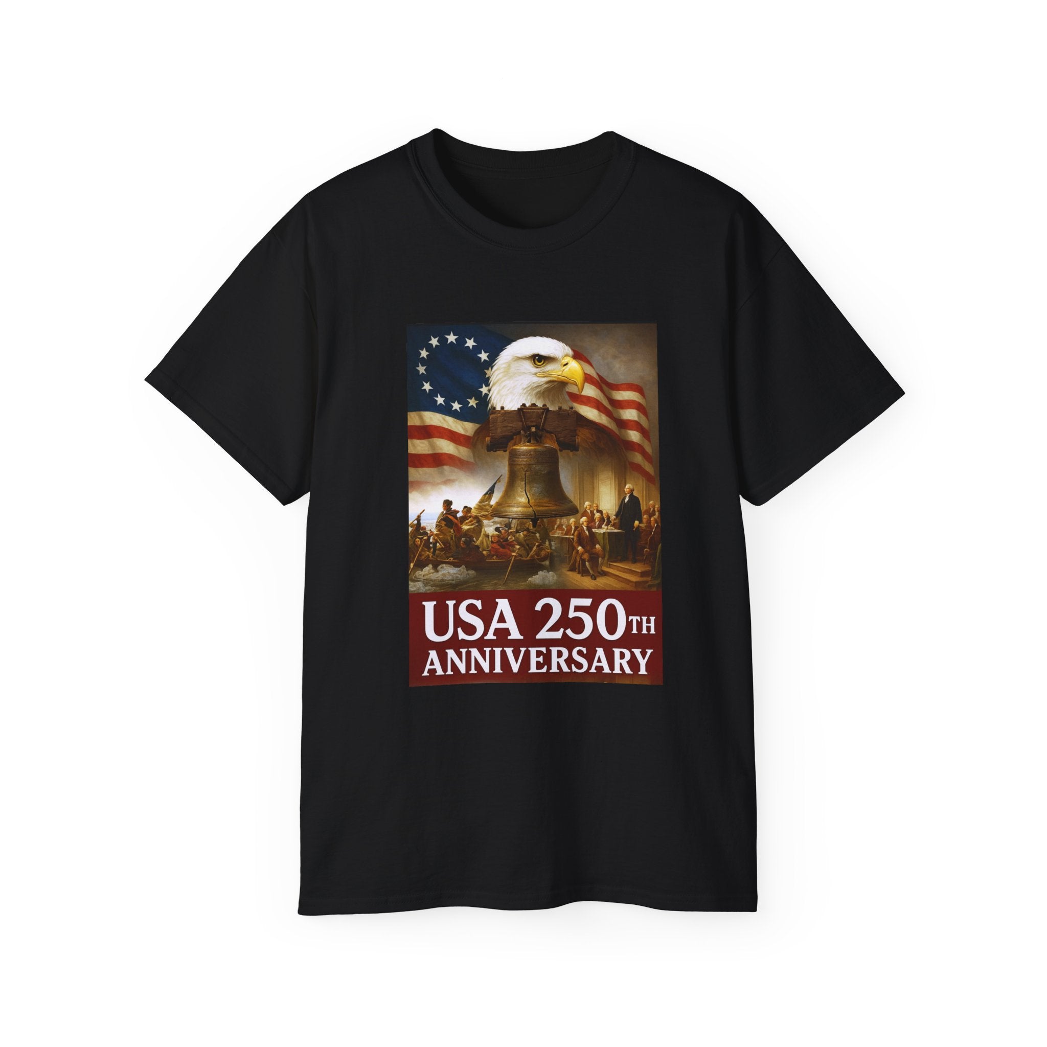 250th USA Anniversary Washington Unisex Ultra Cotton Tee