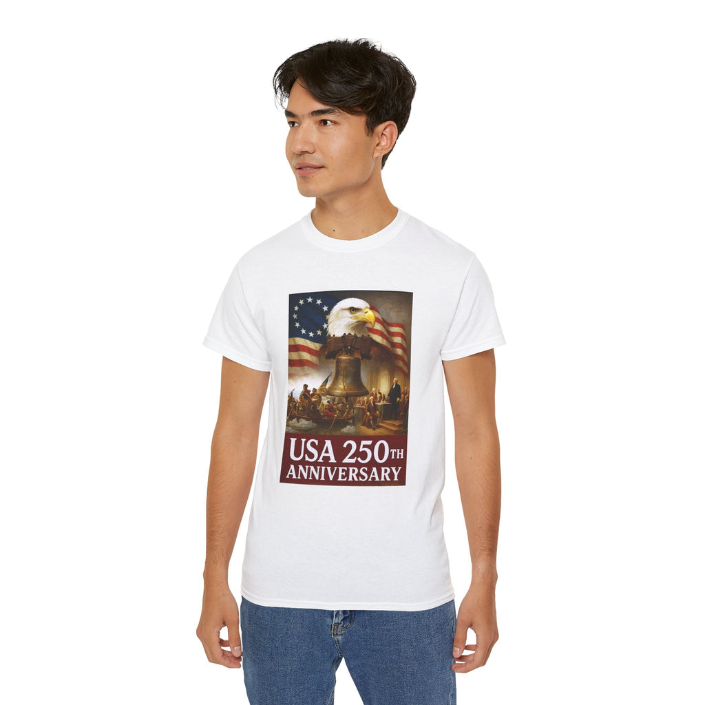250th USA Anniversary Washington Unisex Ultra Cotton Tee