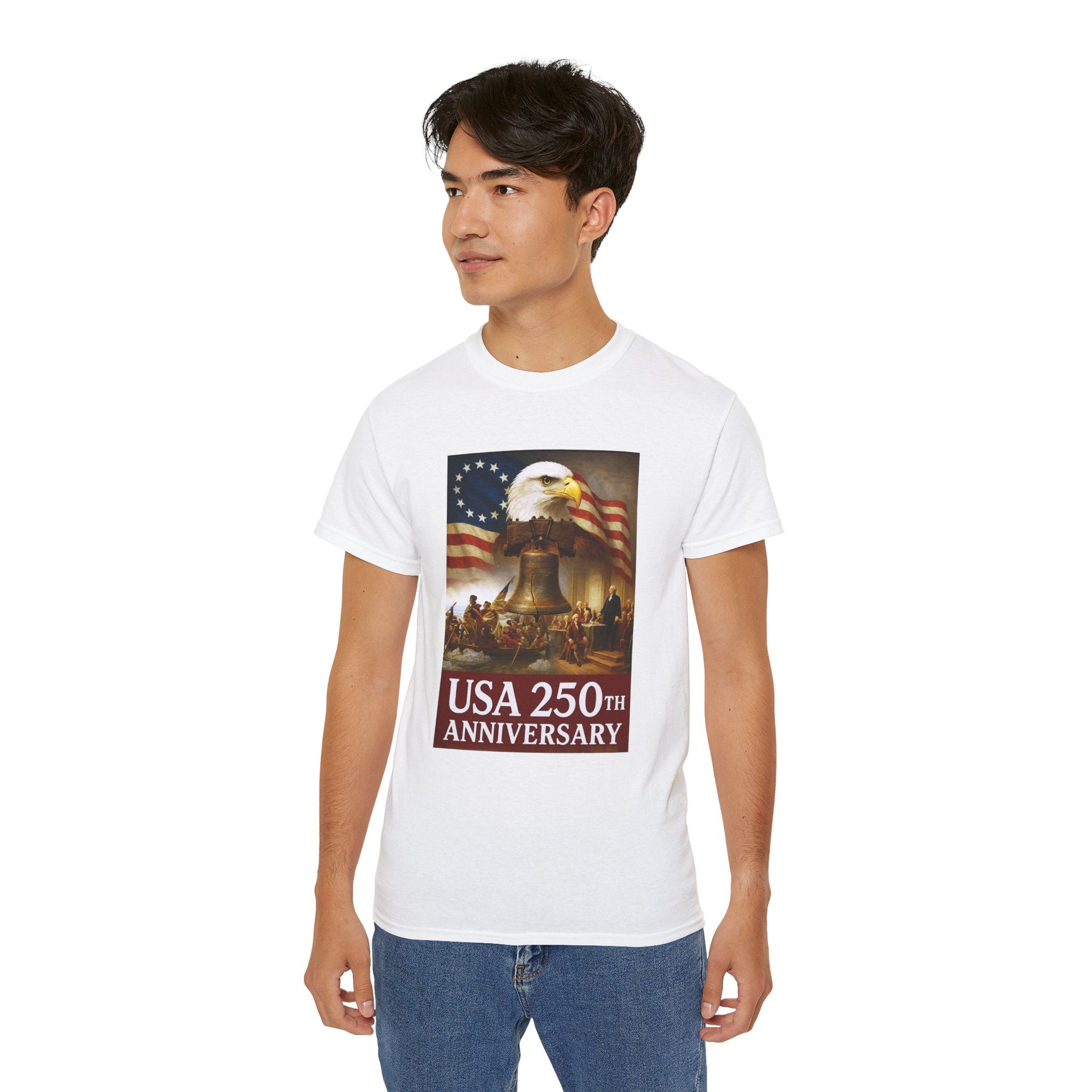 250th USA Anniversary Washington Unisex Ultra Cotton Tee