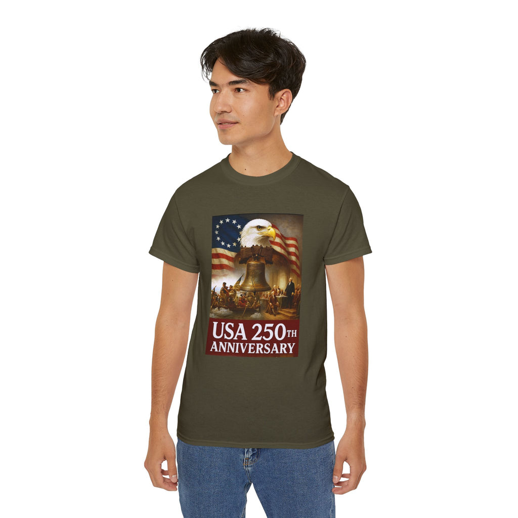250th USA Anniversary Washington Unisex Ultra Cotton Tee