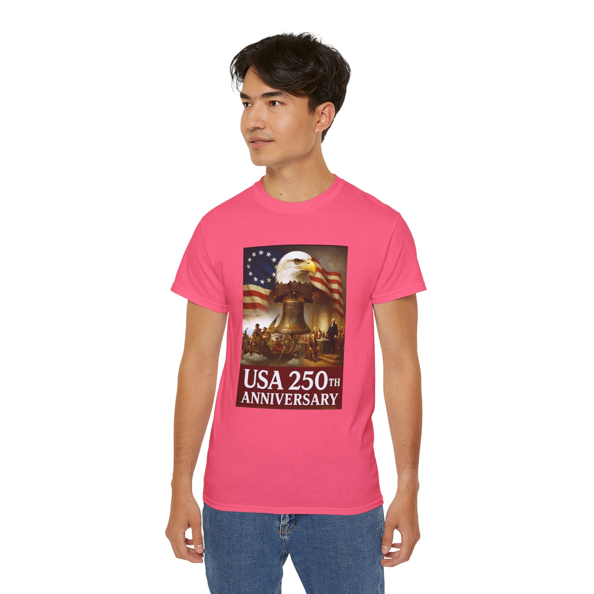 250th USA Anniversary Washington Unisex Ultra Cotton Tee