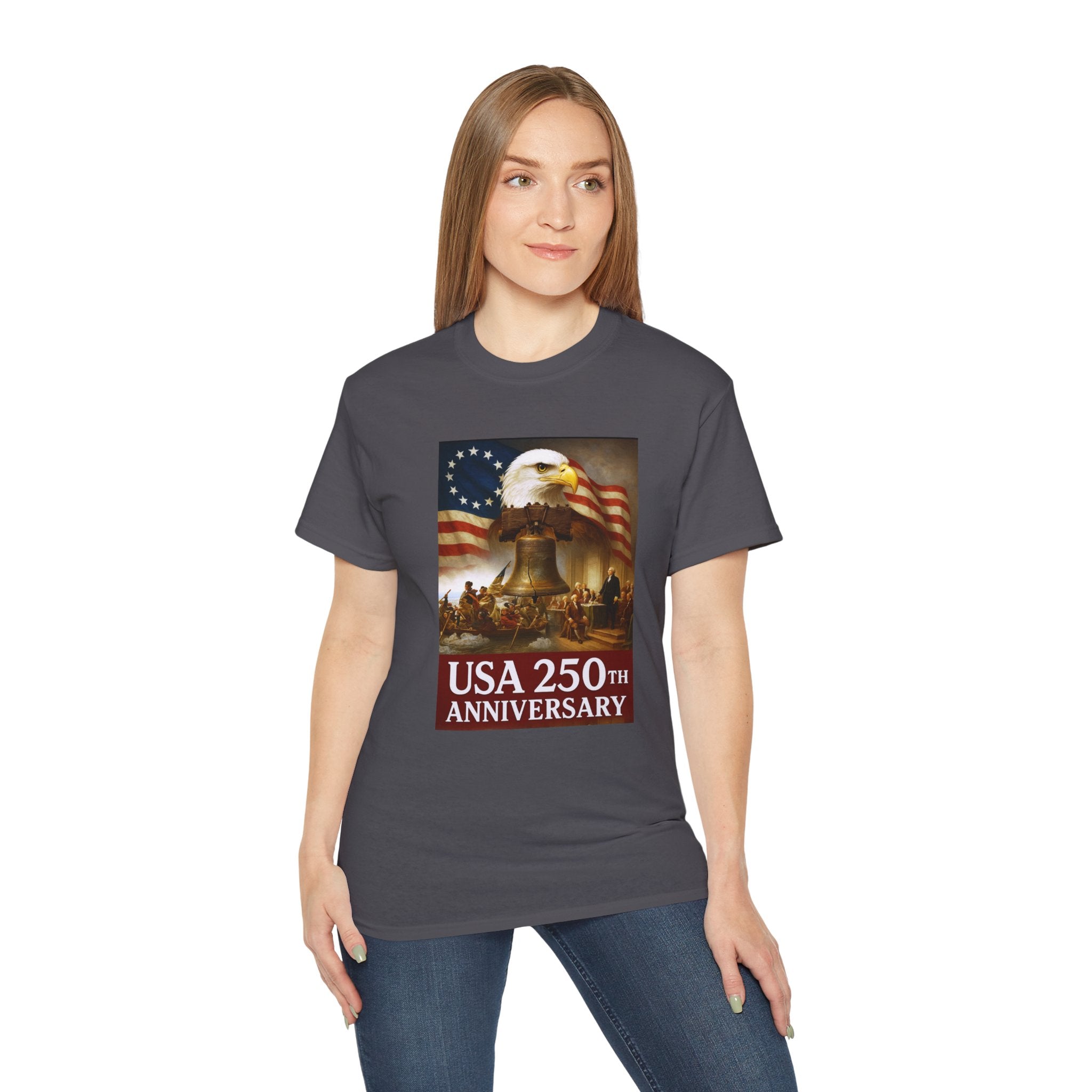 250th USA Anniversary Washington Unisex Ultra Cotton Tee