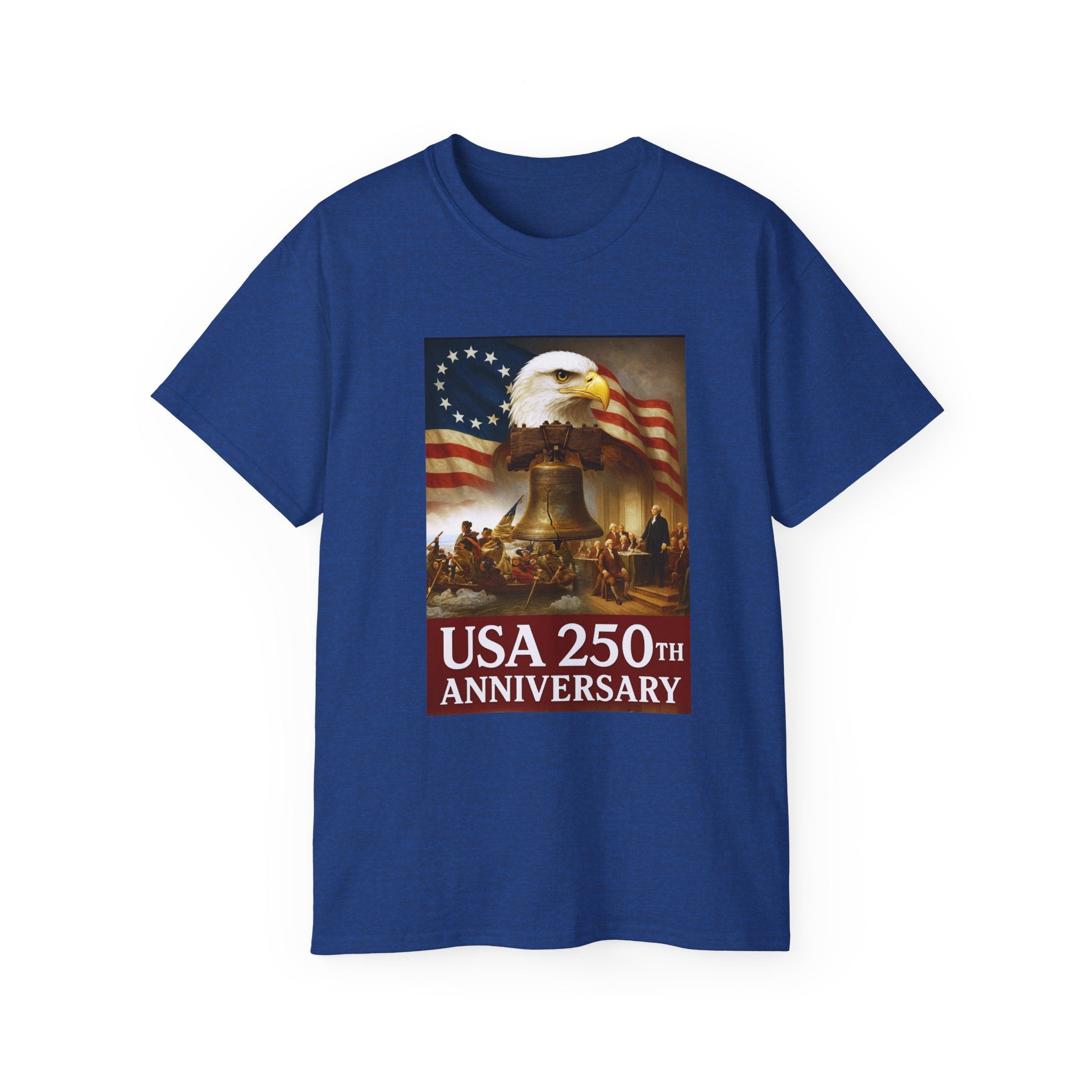 250th USA Anniversary Washington Unisex Ultra Cotton Tee