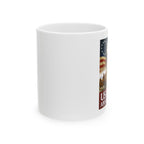 250th USA Anniversary Washington Ceramic Mug, (11oz, 15oz)