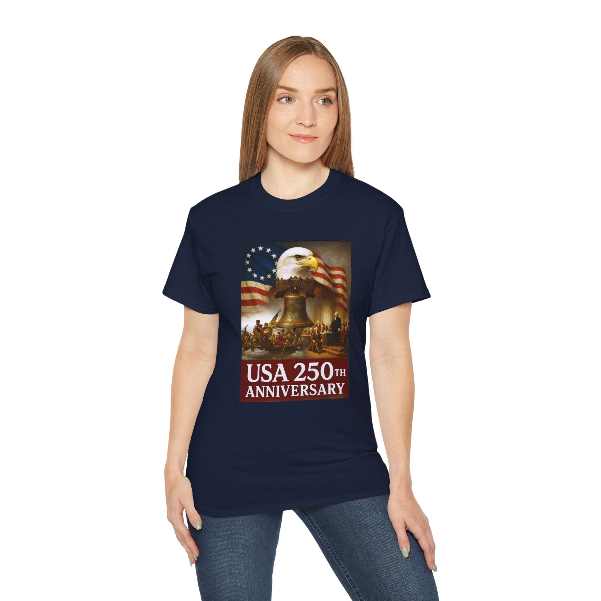 250th USA Anniversary Washington Unisex Ultra Cotton Tee